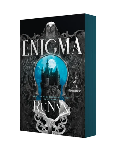 Enigma: A Dark Academia Romance book cover by Runyx