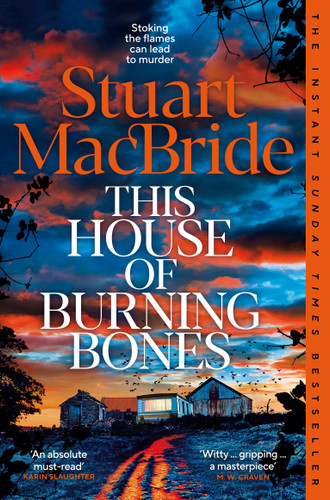 This House of Burning Bones book cover by Stuart MacBride