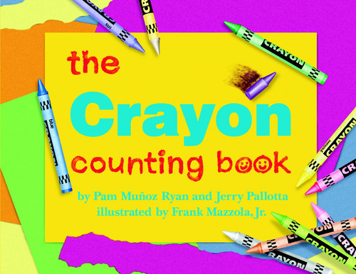 The Crayon Counting Book (Jerry Pallotta's Counting Books) book cover by Pam Muñoz Ryan, Jerry Pallotta