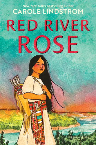 Red River Rose book cover by Carole Lindstrom