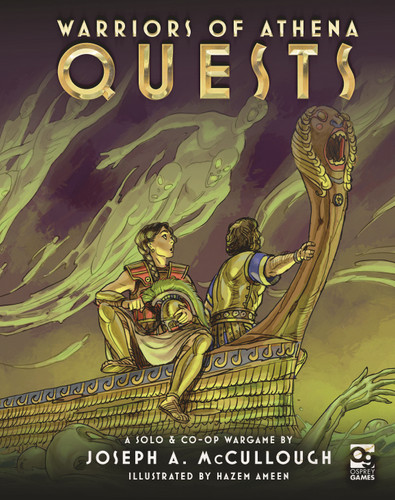 Warriors of Athena: Quests book cover by Joseph A. McCullough