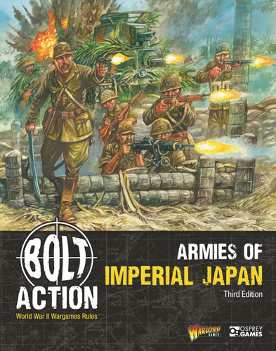 Bolt Action: Armies of Imperial Japan: Third Edition (Bolt Action) book cover by Warlord Games