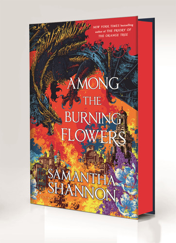 Among the Burning Flowers: Deluxe Edition book cover by Samantha Shannon