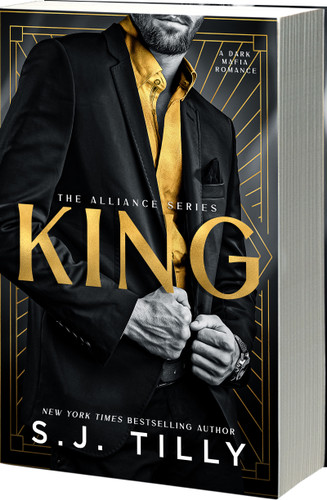KING book cover by S.J. Tilly