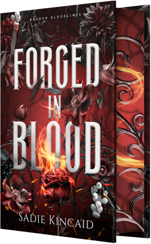 Forged in Blood (Broken Bloodlines #1) book cover by Sadie Kincaid
