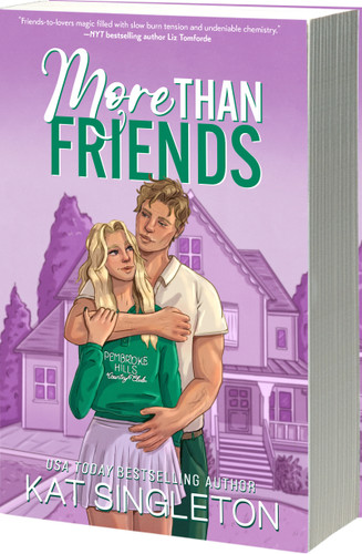 More than Friends book cover by Kat Singleton