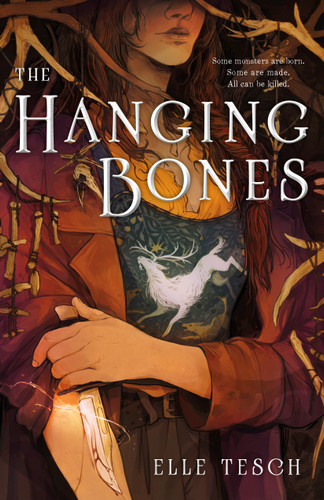 The Hanging Bones book cover by Elle Tesch
