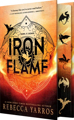 Iron Flame (Wing and Claw Collection) book cover by Rebecca Yarros