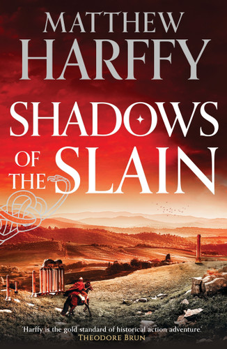 Shadows of the Slain book cover by Matthew Harffy