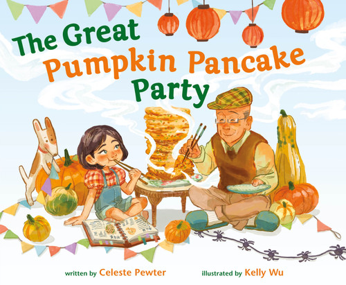 The Great Pumpkin Pancake Party book cover by Celeste Pewter