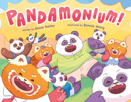 Pandamonium! book cover by Annie Bailey