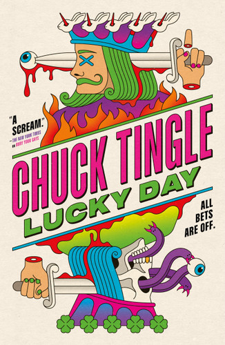 Lucky Day book cover by Chuck Tingle