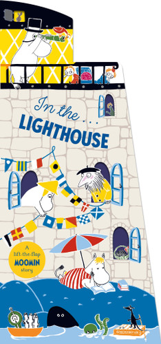 In the Lighthouse: A Lift-the-Flap Moomin Story (Moominhouse) book cover by Tove Jansson