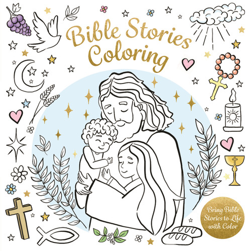 Bible Coloring: Bringing Bible Stories to Life with Color book cover by Kingfisher