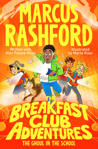 The Ghoul in the School book cover by Marcus Rashford