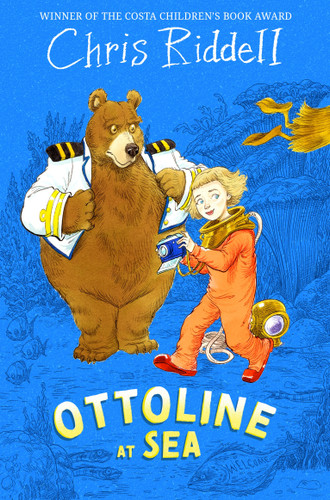 Ottoline at Sea (Ottoline #3) book cover by Chris Riddell