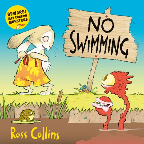 No Swimming book cover by Ross Collins