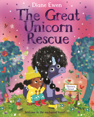 The Great Unicorn Rescue: A magical adventure about facing your fears book cover by Diane Ewen