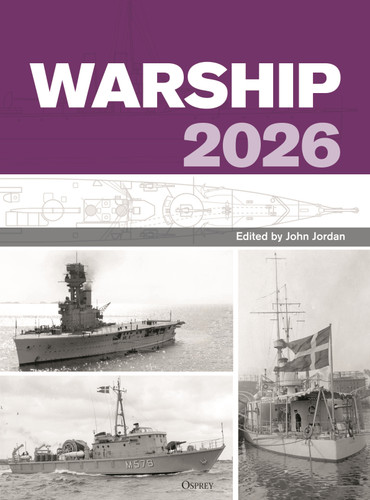 Warship 2026 book cover by 
