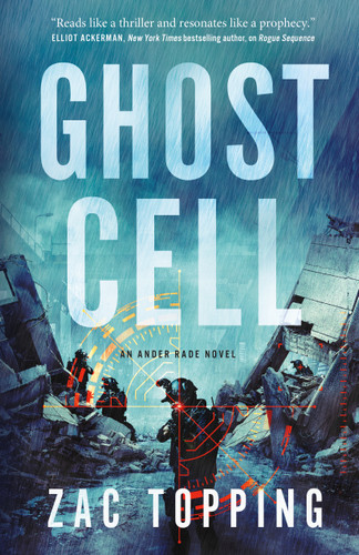 Ghost Cell: An Ander Rade Novel (Ander Rade #2) book cover by Zac Topping