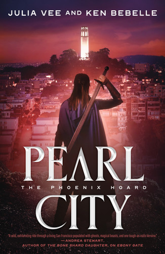 Pearl City: The Phoenix Hoard book cover by Julia Vee, Ken Bebelle