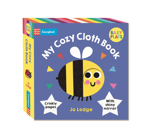 My Cozy Cloth Book (Baby Plays) book cover by Campbell Books, Jo Lodge