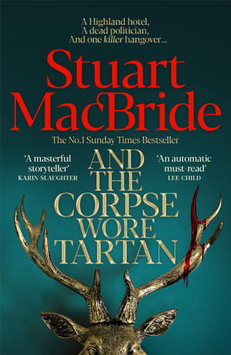 And the Corpse Wore Tartan book cover by Stuart MacBride