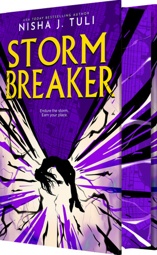 Storm Breaker: An Epic Enemies-to-More Slow-Burn Dystopian Romantasy (Storm Breaker #1) book cover by Nisha J. Tuli