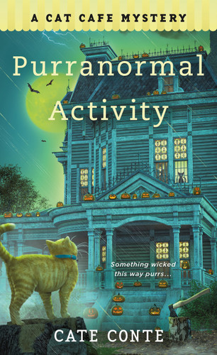 Purranormal Activity: A Cat Cafe Mystery (Cat Cafe Mystery Series #10) book cover by Cate Conte