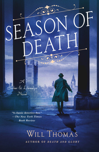 Season of Death: A Barker & Llewelyn Novel book cover by Will Thomas