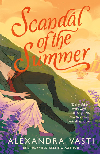 Scandal of the Summer book cover by Alexandra Vasti