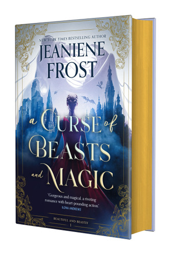 A Curse of Beasts and Magic (Beautiful and Beastly #1) book cover by Jeaniene Frost
