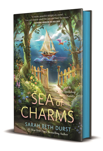 Sea of Charms: A Spellshop Novel book cover by Sarah Beth Durst