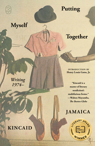 Putting Myself Together: Writing 1974– book cover by Jamaica Kincaid