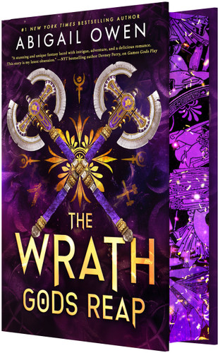 The Wrath Gods Reap: A Burn-the-World-Down Greek Gods Romantasy book cover by Abigail Owen