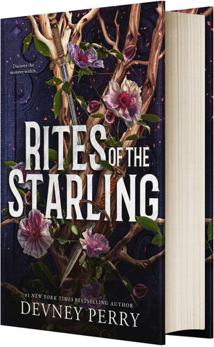 Rites of the Starling: A Slow-Burn Epic Romantic Fantasy (Shield of Sparrows #2) book cover by Devney Perry