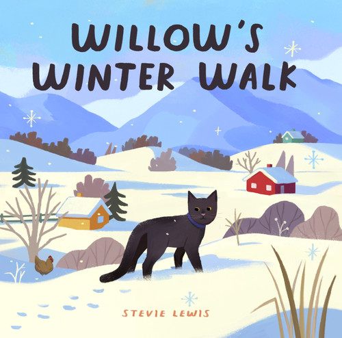 Willow's Winter Walk book cover by Stevie Lewis
