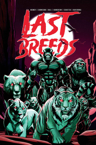 Last Breeds: A Post-Apocalyptic Graphic Novel book cover by Matthew Medney, Jonathan Ball, G.M.B Chomichuk