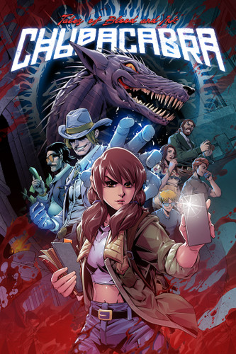 Chupacabra: Tales of Blood & Ink — A Horror Graphic Novel (Chupacabra #1) book cover by Matthew Medney