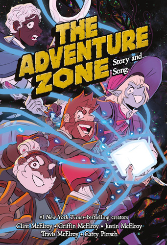 The Adventure Zone: Story and Song book cover by Griffin McElroy, Clint McElroy, Justin McElroy, Travis McElroy