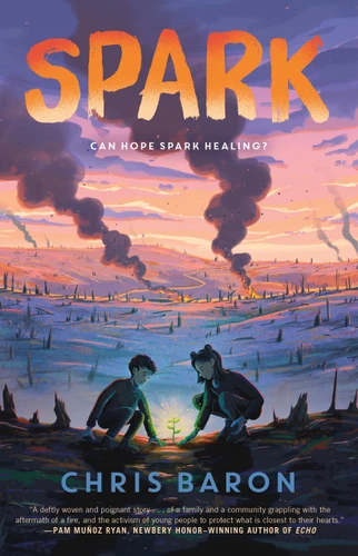 Spark book cover by Chris Baron
