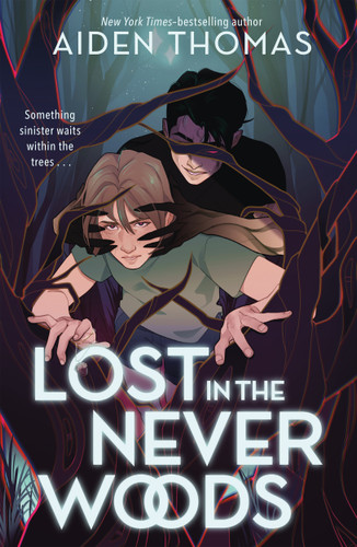 Lost in the Never Woods book cover by Aiden Thomas