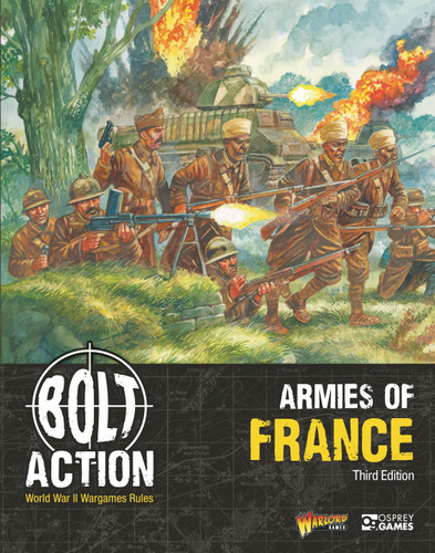 Bolt Action: Armies of France: Third Edition (Bolt Action) book cover by Warlord Games