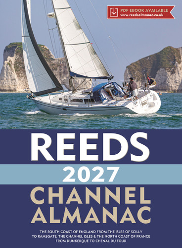 Reeds Channel Almanac 2027 (Reed's Almanac) book cover by Perrin Towler, Simon Jollands