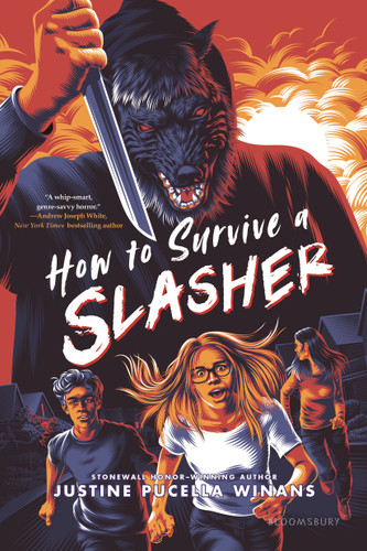 How to Survive a Slasher book cover by Justine Pucella Winans