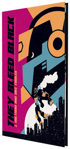 They Bleed Black book cover by J. Holtsham