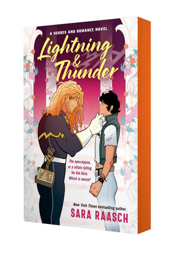Lightning & Thunder book cover by Sara Raasch