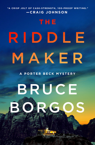 The Riddle Maker: A Porter Beck Mystery (Porter Beck #4) book cover by Bruce Borgos