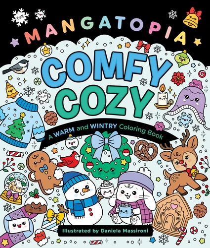Mangatopia: Comfy Cozy: A Warm and Wintry Coloring Book book cover by Daniela Massironi