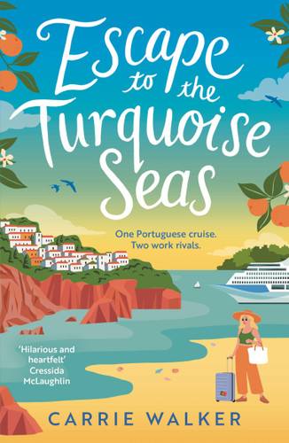 Escape to the Turquoise Seas: The scorching new rivals-to-lovers romance, perfect for your summer getaway (Holiday Romance #4) book cover by Carrie Walker